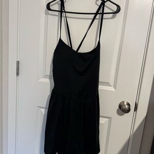 Hollister Black Strappy Dress